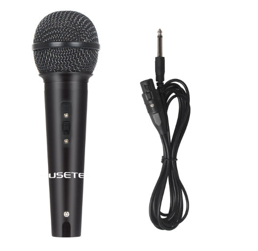 MUSETEX Microphone, Wired Sound Card Microphone, Anti-Spray Computer Recording, Sound Card Live Streaming Special Equipment Wired Microphone