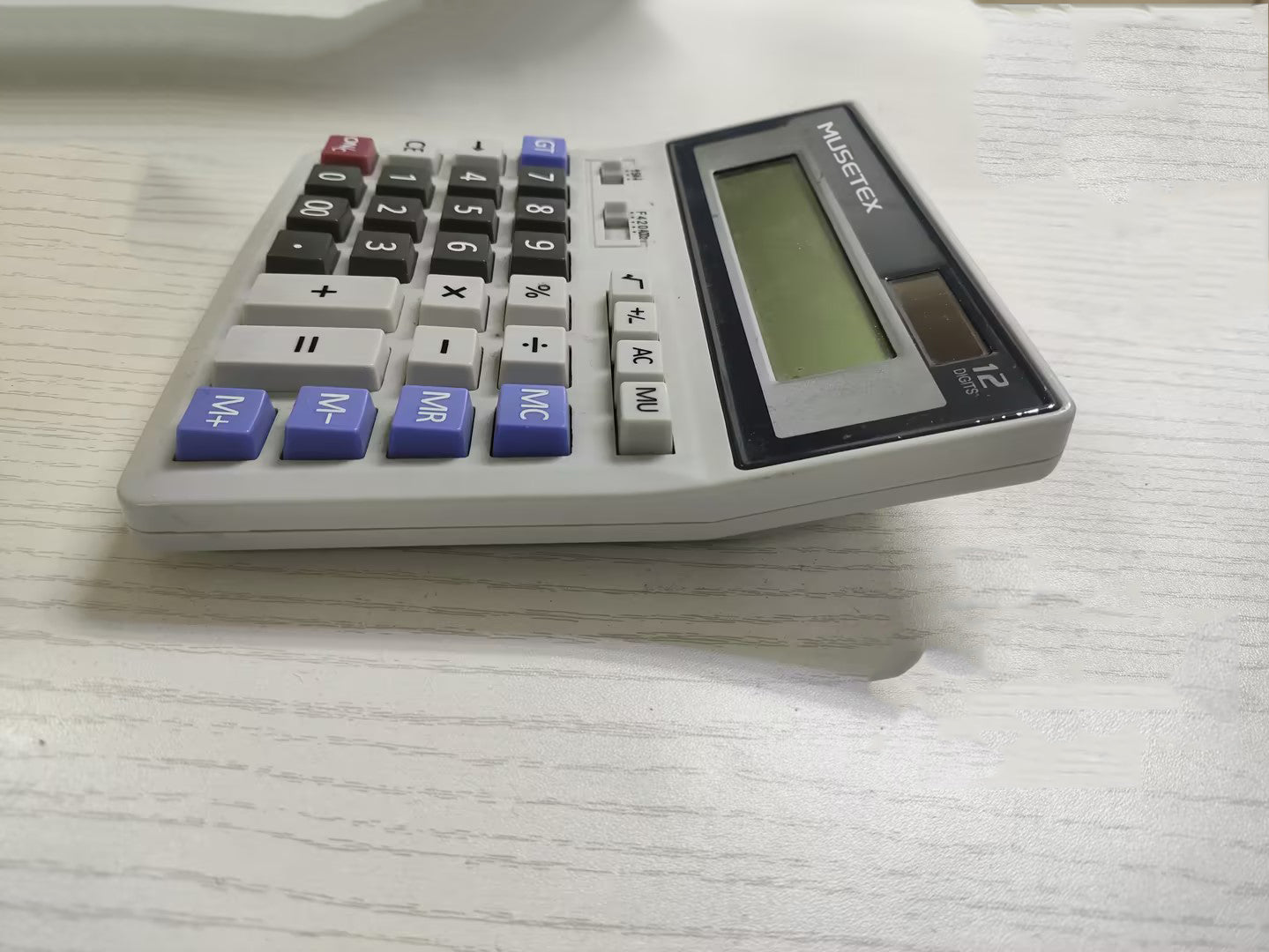 MUSETEX Electronic calculators,white