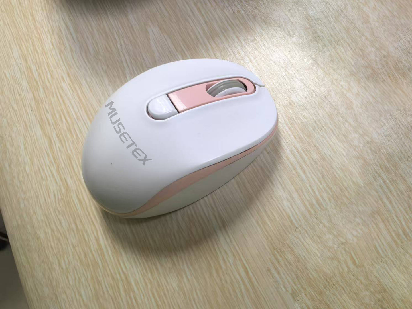 MUSETEX Bluetooth Wireless Computer mice, Pink
