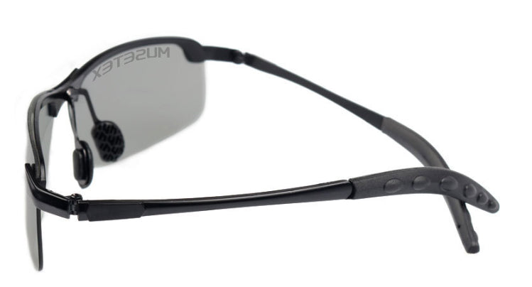 MUSETEX Smartglasses,Intelligent light-sensitive color-changing polarized sunglasses, day and night driving sunglasses, fishing glasses
