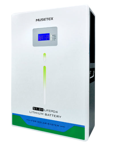 MUSETEX Solar batteries, home power storage batteries