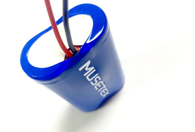 MUSETEX Rechargeable batteries,Li-ion battery pack 3.7V1800mAh rechargeable battery