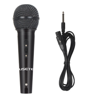 MUSETEX Microphone, Wired Sound Card Microphone, Anti-Spray Computer Recording, Sound Card Live Streaming Special Equipment Wired Microphone