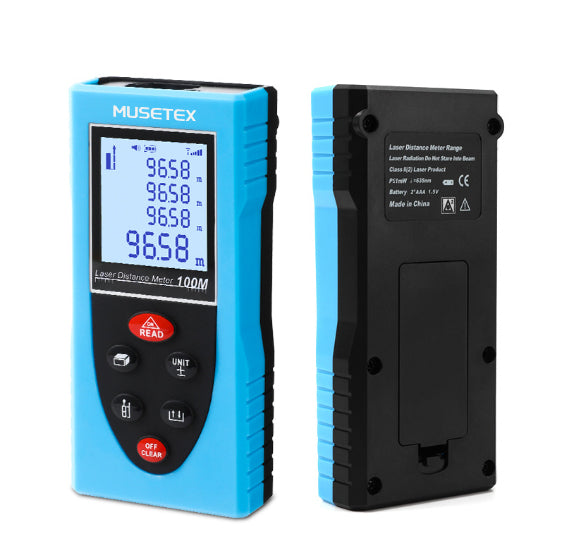 MUSETEX Distance measuring apparatus Laser distance meter 40m electron