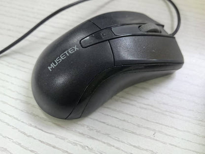 MUSETEX Bluetooth Wireless Computer mice, Black