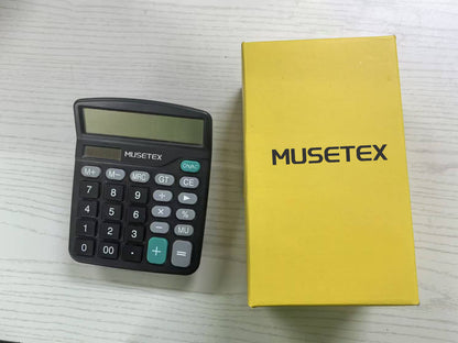 MUSETEX Calculator, Office, Financial Calculator, Logo Calculator