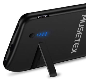 MUSETEX   Mobile phone cases featuring rechargeable batteries