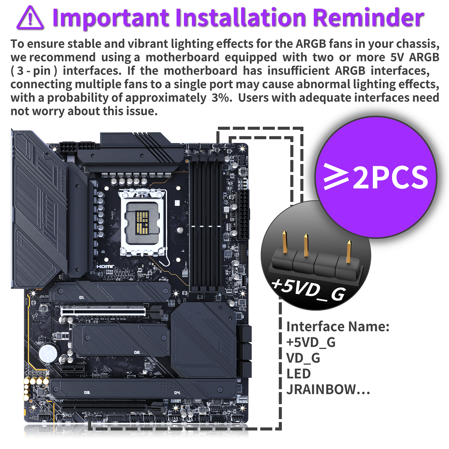 MUSETEX Y6 PC Case, Pre-Installed 7 Infinity Mirror PWM ARGB Fans, ATX Mid Tower Computer Case, Gaming PC Case with Type-C, 270° Full View Tempered Glass, Black