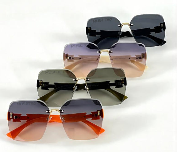 MUSETEX Frameless UV Protection Sunglasses